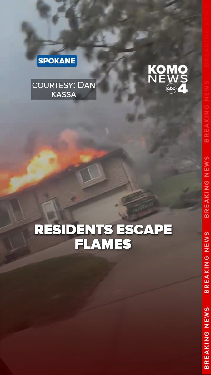 SPOKANE ON FIRE: New video shows residents escaping a fast-moving wildfire. Gov. Bob Ferguson declared a statewide emergency on Saturday in response to drought conditions, unusually high temperatures, high winds, and record-setting wildfires, while issuing a statewide prohibition on most outdoor and agricultural burning through Sept. 30.