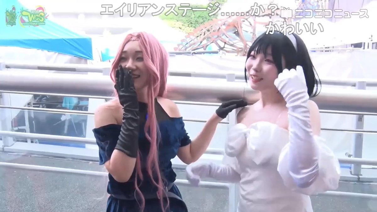 「ALIEN STAGE」ミジ (MIZI)とスア (SUA)のコスプレ!【世界コスプレサミット2026】 에일리언 스테이지 코스플레이어 :春宮さん&なおさん #WCS2026 #ALNST