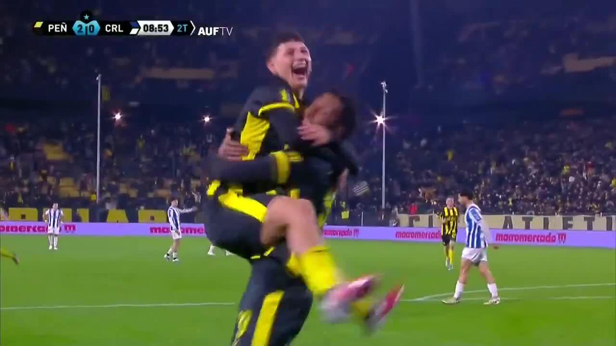 ¡JUGÁ ALGO, LEONEL! Espectacular jugada y asistencia de Jaime en la goleada 3-0 de Peñarol ante Cerro Largo en la última fecha del Torneo Intermedio. ¿Lo extrañan los hinchas de River? 📺 #DisneyPlus Plan Premium