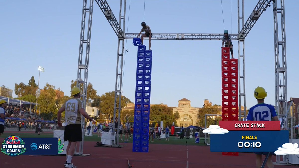 Ray’s team really got robbed in the crate stack challenge. They were announced as the winners after an insane comeback, even with Ray moving slow as hell …but somehow the win got overturned and handed to the other team instead. 🤦‍♂️🏆