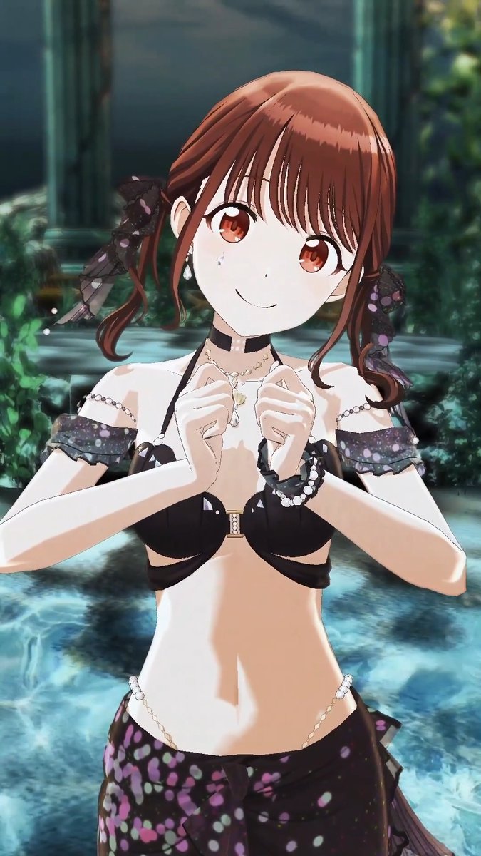 ○o。.～～～～～～～～.。o○ 新楽曲『泡沫に染まる』登場！ ○o。.～～～～～～～～.。o○ 👙★2水着衣装確定ガシャチケ配布中！ 🎫最大150連無料ログインボーナス開催中！ 歌唱メンバー全員分の「大好き」をお聞きください👂