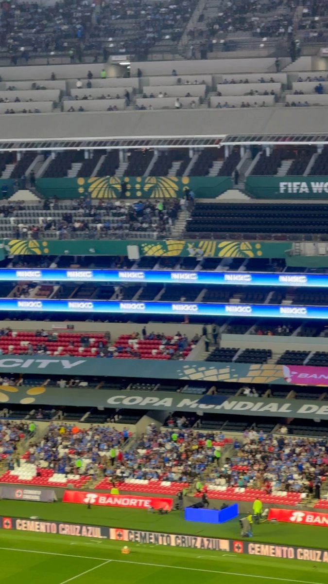 👀 Hay zonas vacías en el Estadio Banorte… ¿Qué pasa con la afición celeste?