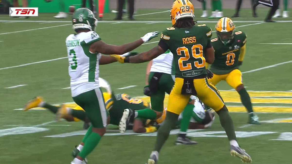 They had a reverse hurdle in the CFL tonight. 🤯