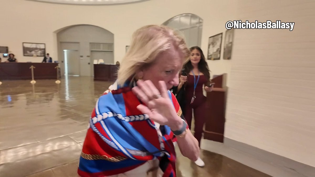 GOP Sen. Shelley Moore Capito declines to name who she said visited Republican Sen. Mitch McConnell in the hospital and described him as ‘clear-minded.’ McConnell has been absent from the Senate since June 14.