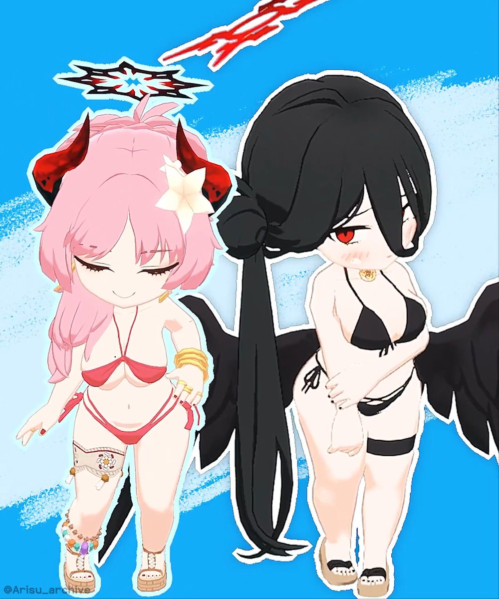 Satsuki vs Hasumi #ブルアカ