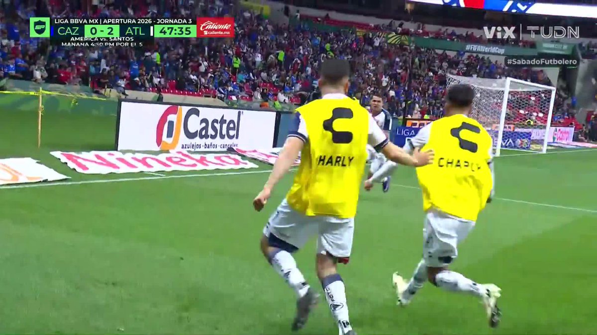 ¡Obra de arte! Cierren el Banorte que el Atlante acaba de hacer un perro golazo 😍🔥 ¡¡Efecto Piojo Herrera!! #SabadoFutbolero