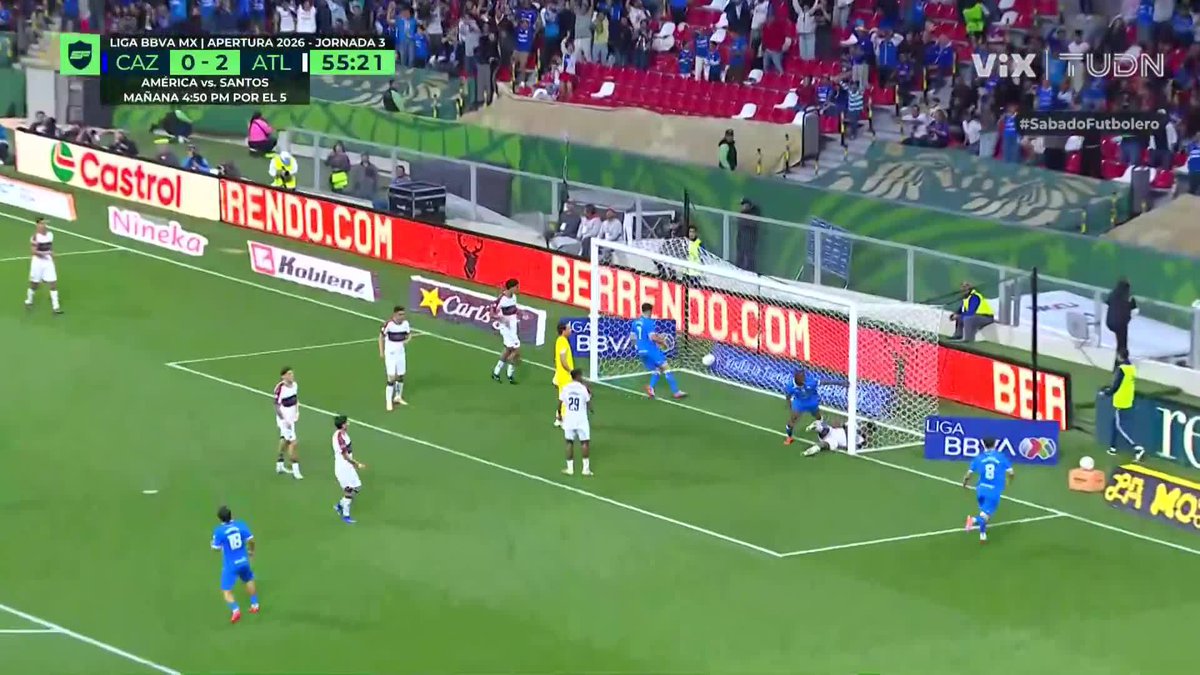 ¡A-NU-LA-DOOOO! ¡Le echan para atrás el gol a Ebere! ❌👀 #SabadoFutbolero