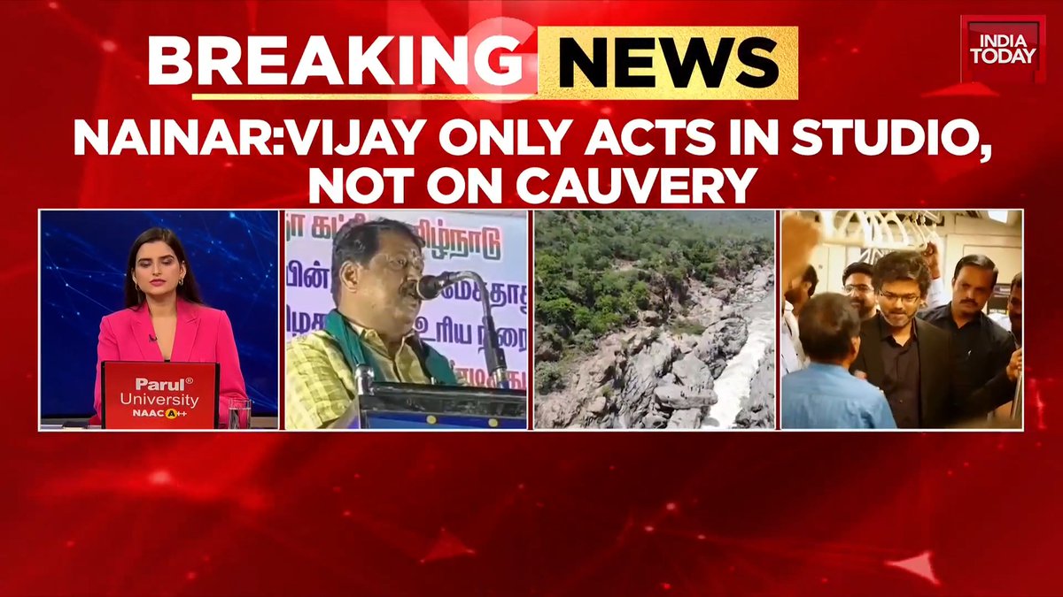 Tamil Nadu BJP slams DKS over Vijay invite row. ▶️Tamil Nadu BJP: DKS invitd Vijay, then says don't come. ▶️Tamil Nadu BJP: Vijay 'insulted' over Cauvery issue. #TamilNadu #Vijay #DKS #ITVideo | Pramod Madhav Anjali Pandey
