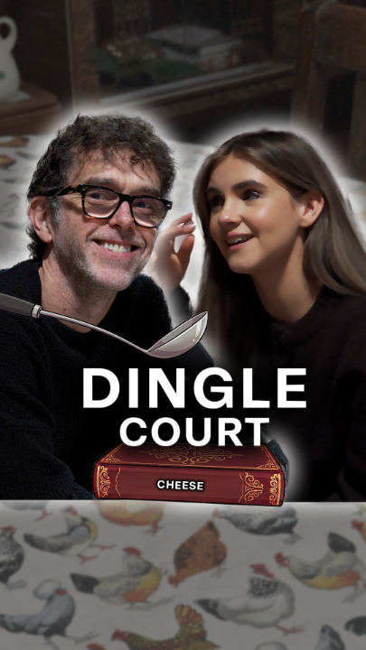 You can't say that Mark doesn't speak with passion... 🧀 (We ❤️ cheese) Catch Mark &amp; Amelia's Dingle Court here: #DingleCourt #Emmerdale