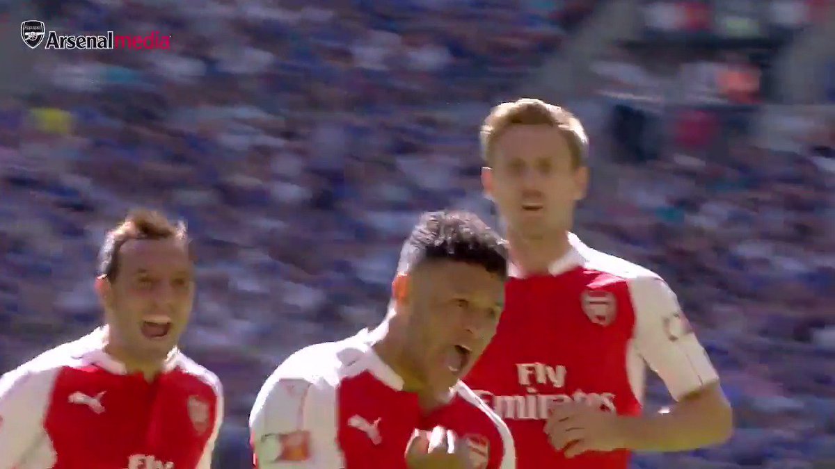 11 years ago today, Alex Ox-Chamberlain scored THAT goal as The Arsenal beat Chelsea 1-0 to win the Community Shield for the 14th time.