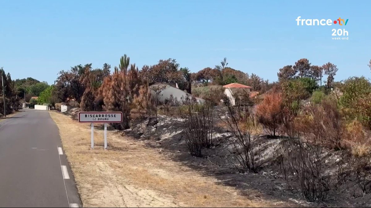 Où aller, comment envisager l'avenir quand il ne reste plus rien des lieux où on a vécu ?C'est la question, terrible, qui se pose désormais à des centaines d'habitants qui ont perdu leur maison à cause des incendies. #JT20h