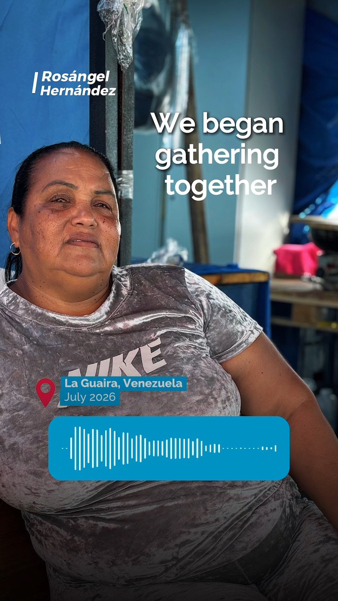 "Don't forget about us," says Rosangel, one month after the earthquakes that shook #Venezuela. Working together, communities, authorities and humanitarian partners are helping ensure assistance reaches people with dignity, transparency and accountability.