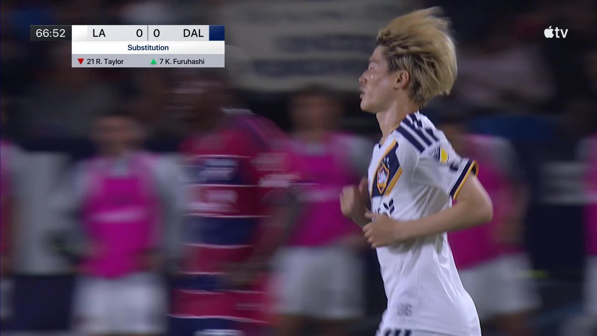 古橋亨梧がついにMLSデビュー🇯🇵🇺🇸🔥 LA ギャラクシーの一員としてピッチへ✨ 🎥Major League Soccer