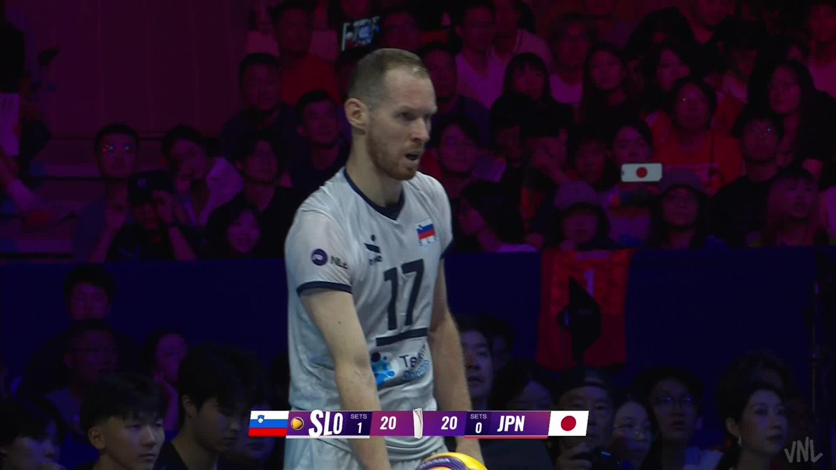 #VNL2026: ๐ธ๐ฎ TWO INSANE SAVES FROM MUJANOVIฤ ๐ฅ Slovenia ๐ธ๐ฎ keep things close with some incredible work in defense ๐ฑ. ๐บ LIVE NOW on VBTV: ๐ #BePartOfTheGame #Volleyball #VNLFinals