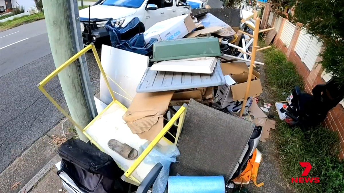 A Canterbury Bankstown councillor has unloaded on illegal dumpers treating residential streets as rubbish tips.