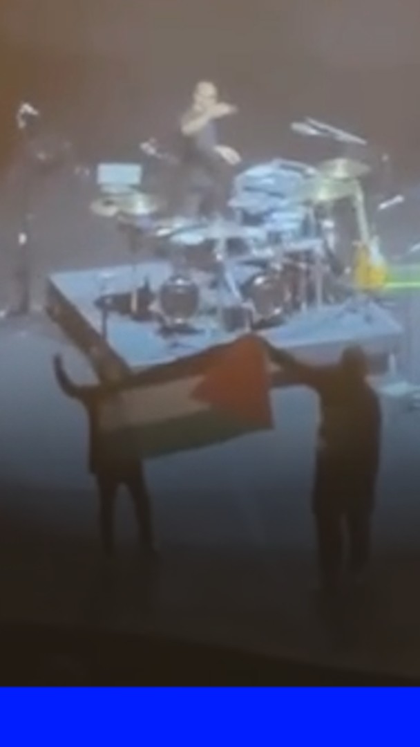 Massive Attack banni de Singapour pour avoir montré un drapeau palestinien en concert