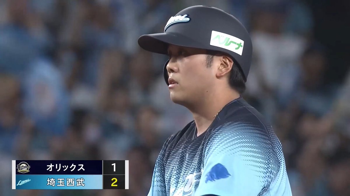 埼玉西武 蛭間拓哉 選手が満塁から逆転となる2点タイムリー2ベースヒット👏 2日連続での猛打賞‼️ 👇スマホ・テレビで試合観戦！