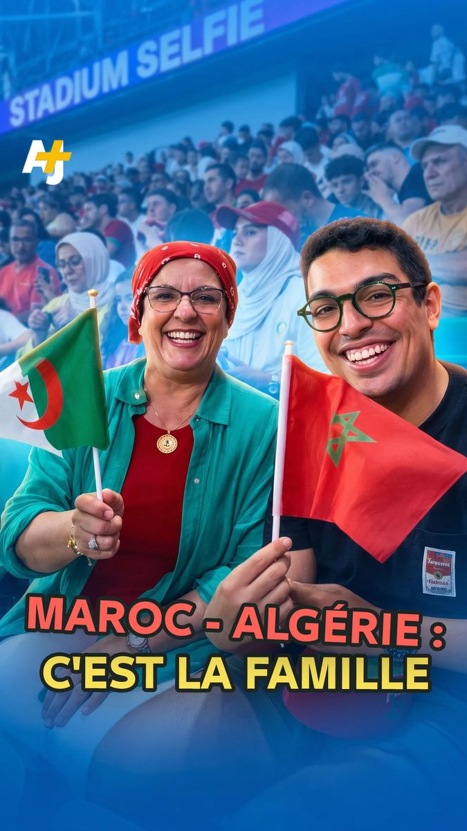 On a assisté au match Maroc-Algérie avec des familles maroco-algériennes. Finalement, les Marocaines ont gagné 1 à 0, mais on ne retient pas que ça. 😍