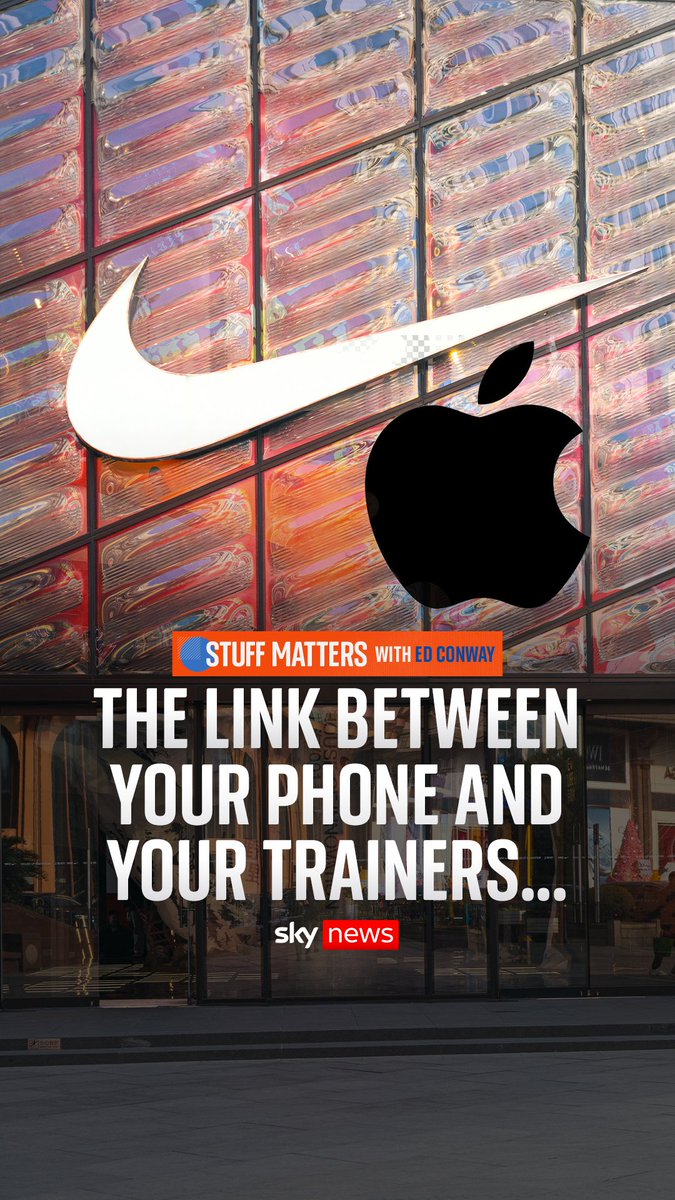 How are your trainers and phone linked? Ed Conway talks to tech journalist Patrick McGee about how Nike taught Apple the power of offshoring - and how this led to the tech giant teaching China how to take over the world's tech manufacturing 🎧Listen: