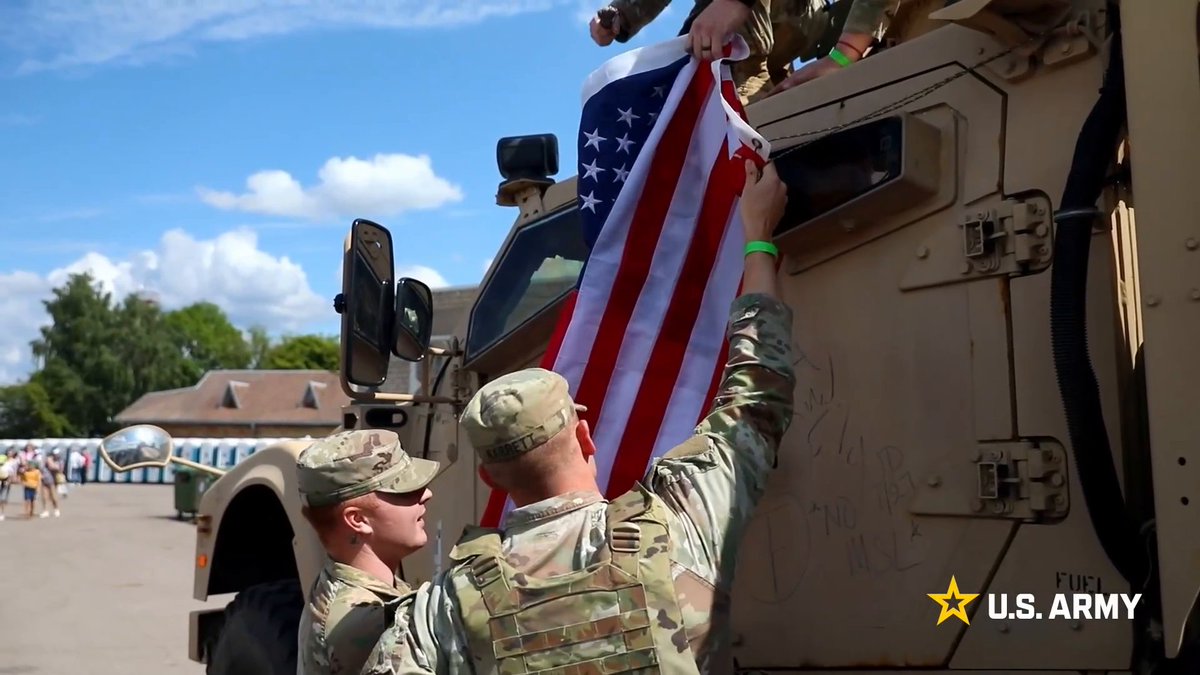 Soldiers from the 603rd MP Company brought an MRAP, gear demos, and hands-on engagement to the Kaunas air show, showing the Lithuanian public how V Corps stays present in the Baltics. #ThisIsUSAREURAF #SwordofFreedom U.S. Army V Corps