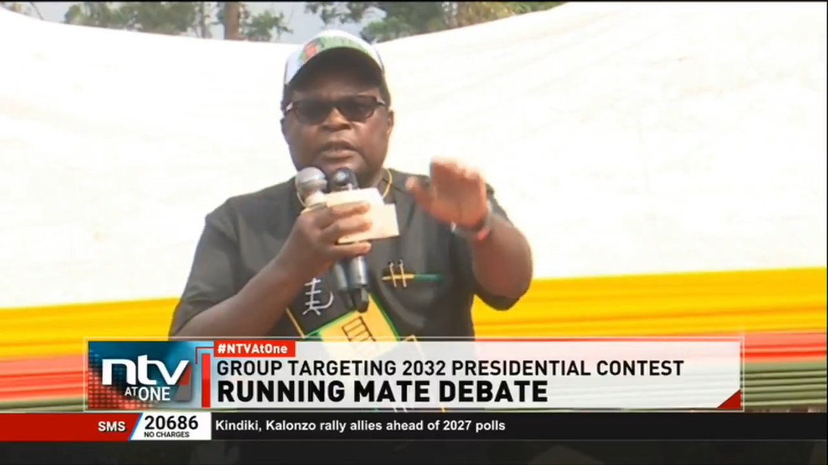 Western leaders say they don’t want Oparanya as deputy president. A group of Kenya Kwanza leaders from Western Kenya region, led by Bungoma Governor Ken Lusaka, have strongly opposed a proposal by ODM leaders to nominate Oparanya as Ruto’s running mate in the 2027 presidential contest. #NTVAtOne Hellen Aura🇰🇪