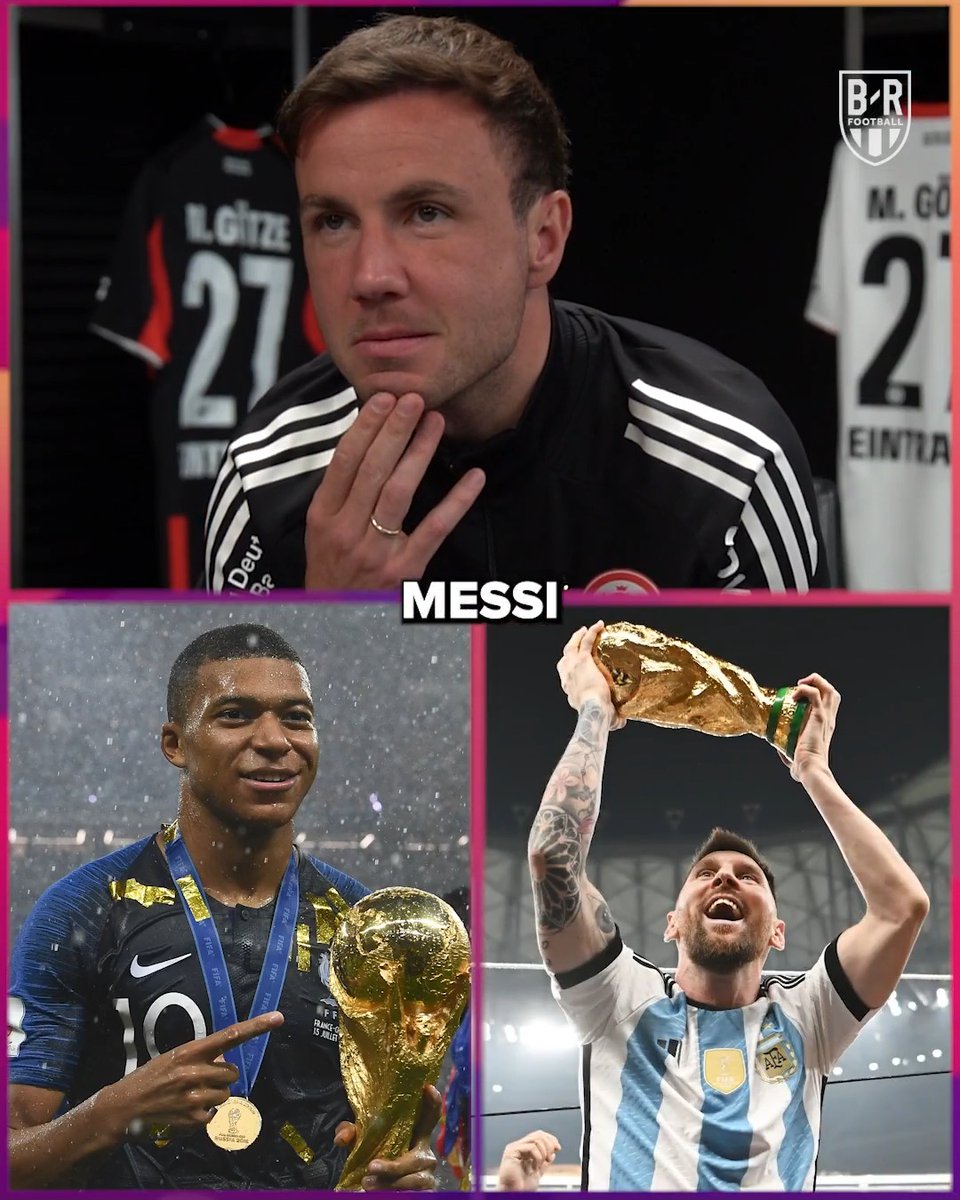 Who Mario Götze sees in these World Cup-winning shirts 👕
