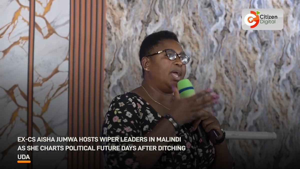 Ex-CS Aisha Jumwa hosts Wiper leaders in Malindi as she charts political future days after ditching UDA