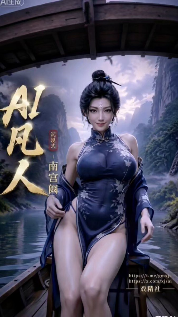 Ai凡人-南宫阙 精准中配，无变形，戏精社出品，必属精品， 大量原创预览 #Alart #国漫女神 #成人短剧 #R18 #中配 #Seedance2.0 #凡人修仙传 ＃南宫阙