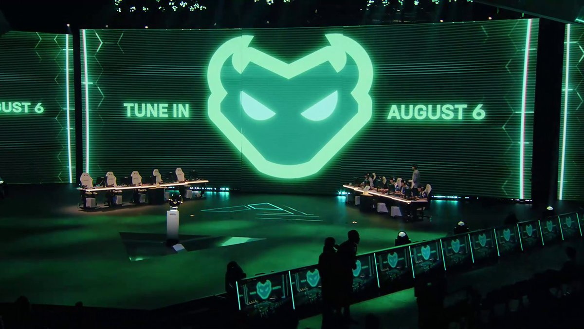 New #Overwatch Hero Teaser 👤 Tune in on August 06 to learn more about DMon, likely with the premiere of her hero trailer. Watch the moment she took over the stage at #EWC. Are you excited to see more? 💭