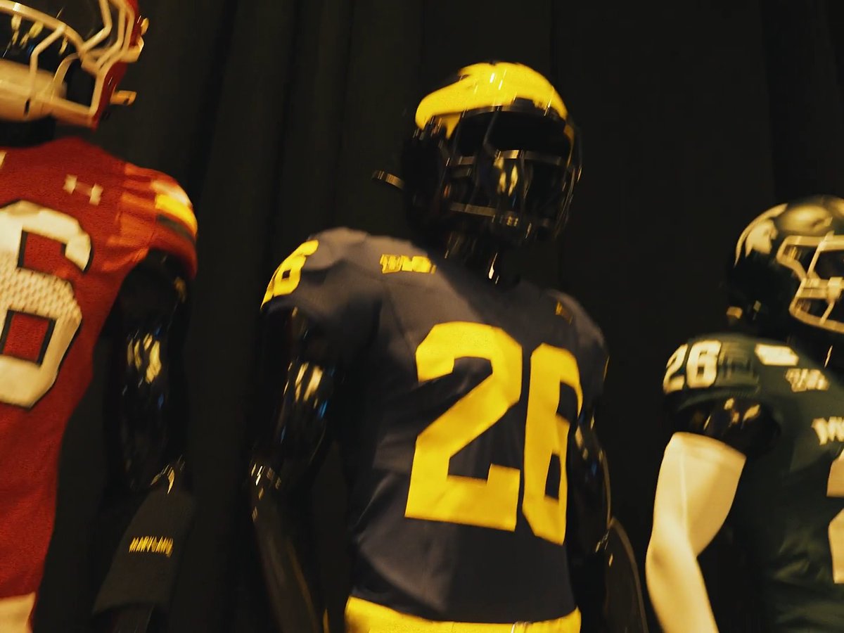 Maize and Blue on display in Chicago