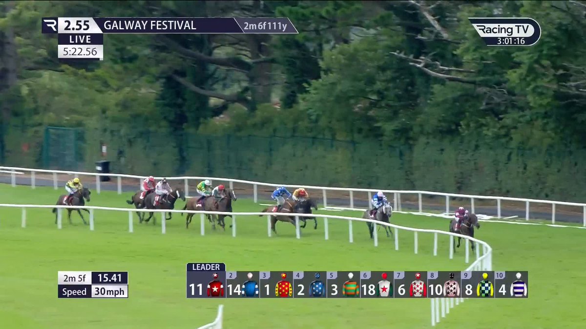 🎵😍 Jukebox Johnny finishes best of all to win the Kinlay Hostel Handicap Chase under Darragh O'Keeffe for Henry de Bromhead Galway Races