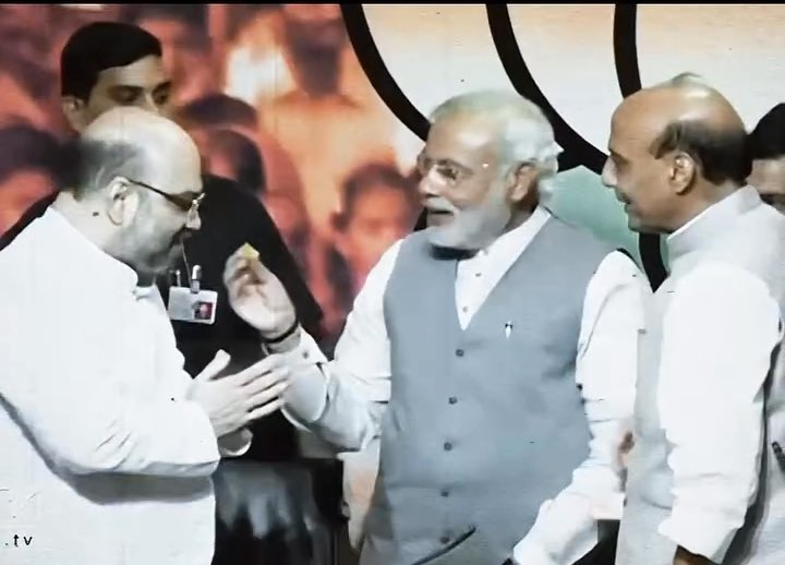 Congress tried to break this friendship when Modi and Shah were in Gujarat It didn’t happen Now, this duo has broken half of the Congress instead 😭😂 The true definition of friendship Happy Friendship Day ❤️