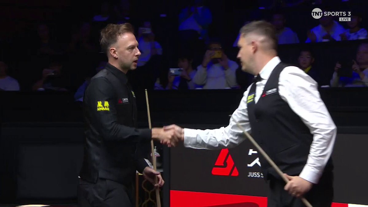 HE'S DONE IT 🏆 Judd Trump is victorious in Shanghai, as he takes the Shanghai Open championship 11-6 over Kyren Wilson 🎱