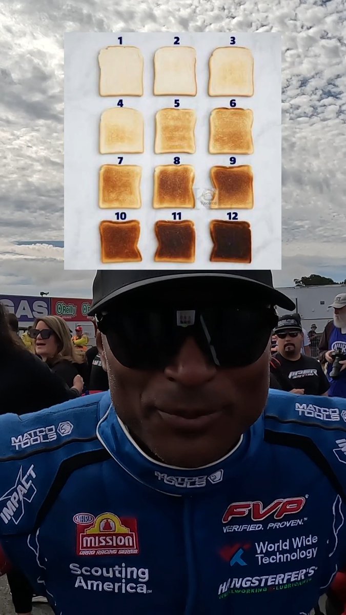 "Who eats burnt toast?!" Which piece is toasted to perfection?