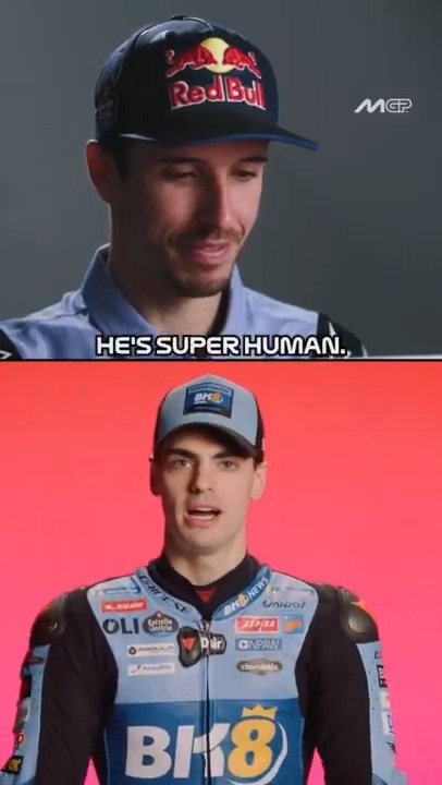 Despite being rivals on track, the help and the jokes have been there since Day 1 🤝 #MotoGP