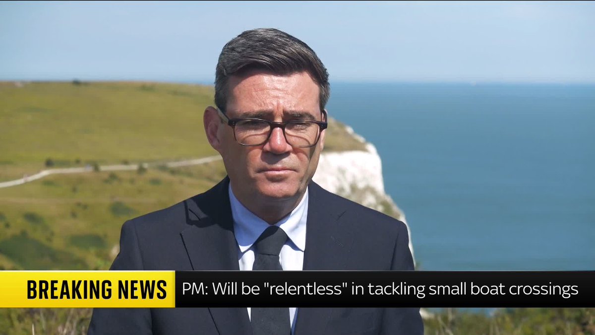 "I would want to be in regular dialogue with the EU on those issues." Prime Minister Andy Burnham says there's a broader issue about the UK's relationship with the Schengen Area, as EU leaders prepare for emergency talks over Ceuta. 📺 Sky 501