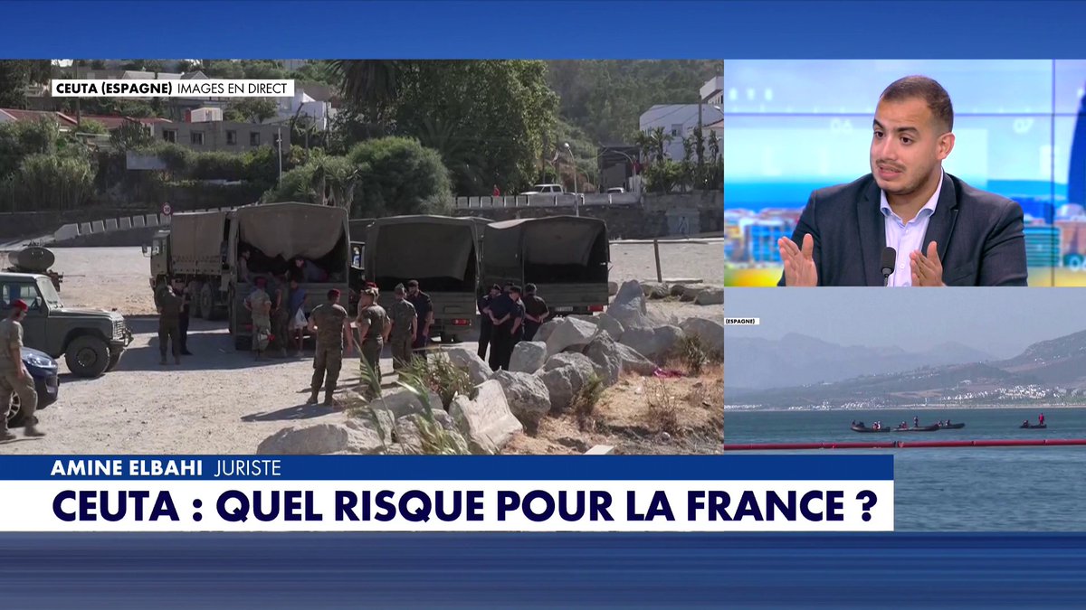 Amine Elbahi, juriste, sur la crise migratoire à Ceuta : «L'immigration de masse est une arme de provocation des puissances étrangères», dans #PunchlineEte Toute l'info est à retrouver sur