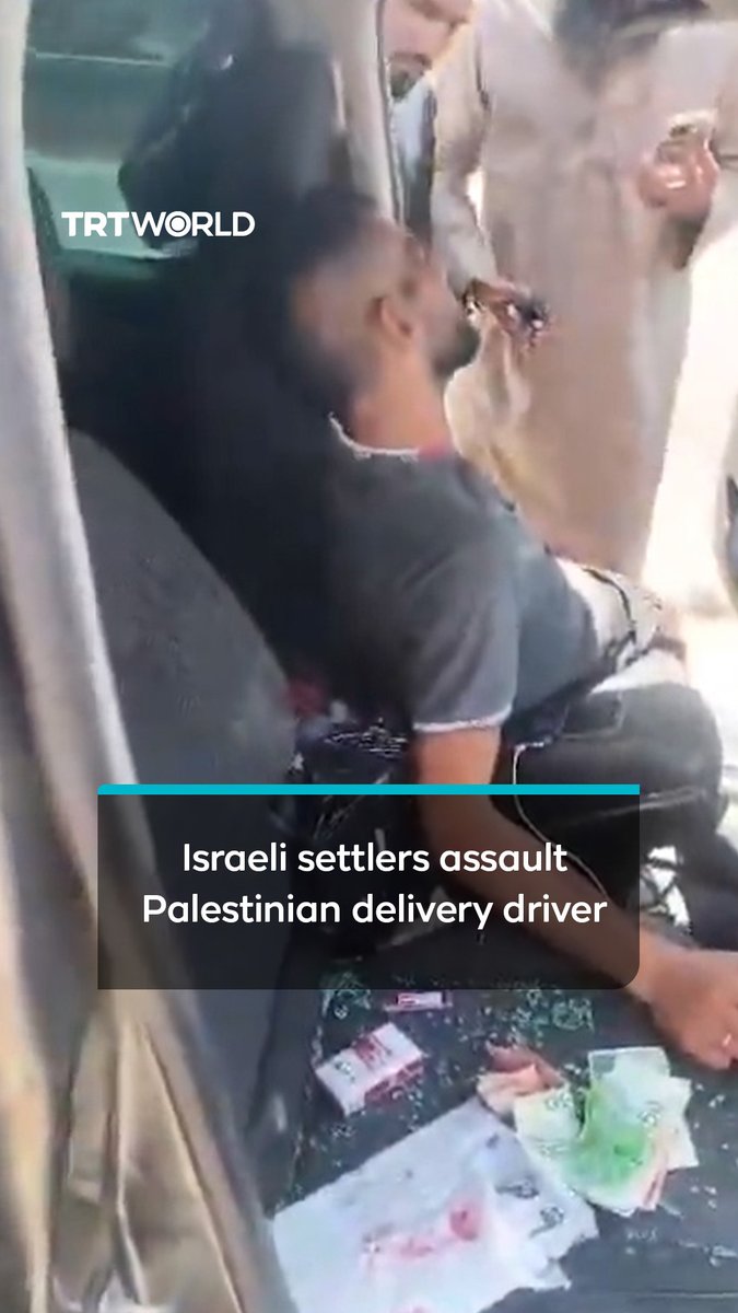 Illegal Israeli settlers assaulted a Palestinian delivery driver and vandalised his vehicle while he was delivering packages in Hebron in the occupied West Bank on August 2. The attackers fled the scene after the assault