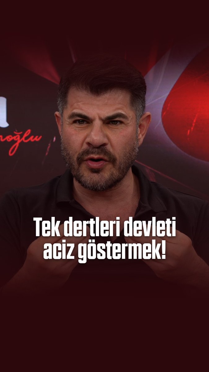 Bunların tek derdi devleti aciz göstermek!