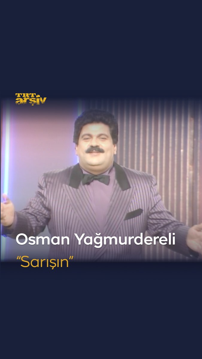1992 yılındayız ve Osman Yağmurdereli’den keyifli bir şarkı dinliyoruz: “Sarışın” 🎶