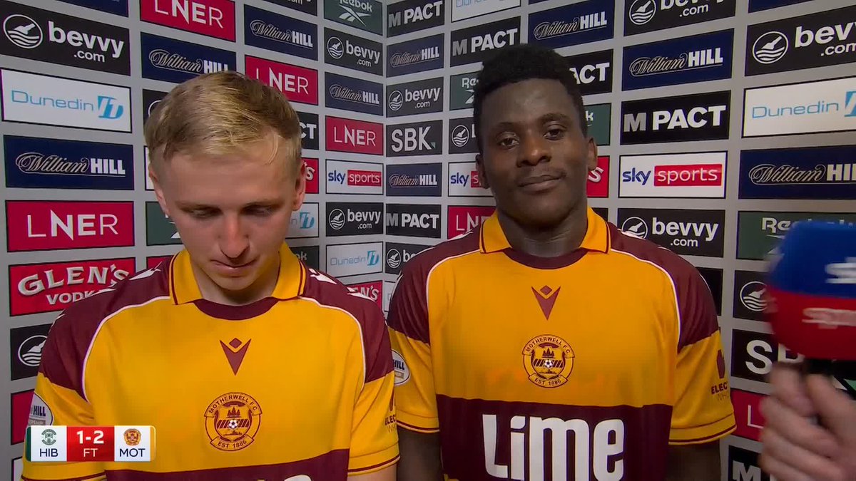 🟠 "[Johansson] has stamped his authority" 🇫🇮 "Looking forward to Helsinki" Oscar Priestman and Player of the Match Ibrahim Said following Motherwell's win at Hibs ⤵️