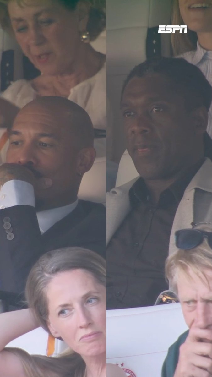 Nigel de Jong en Clarence Seedorf voor Leeroy Echteld op de tribune? 😉 #psvaz