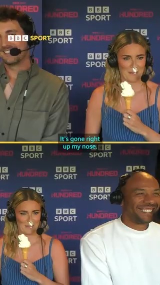 🗣 "Have you smelled ice cream before?" 🍦 That's cheeky, Tymal Mills! 😂