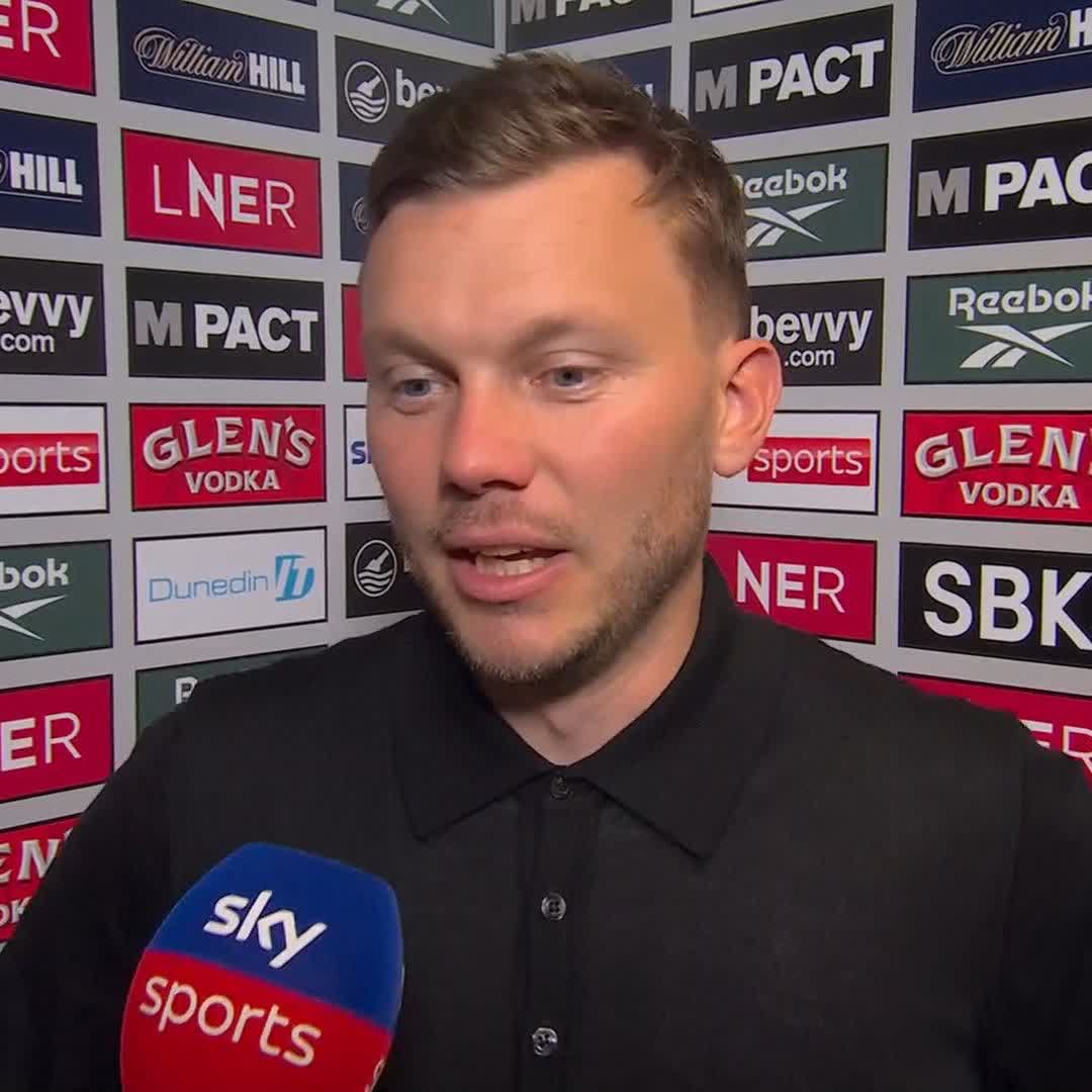💪 "Massive win for us" Alfred Johansson is expecting more to come from his side after victory in his first league match in charge of Motherwell ⤵️
