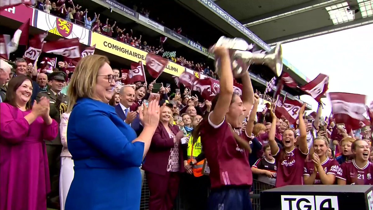 Congratulations to Galway on winning the All-Ireland Women's Football final against a great Kerry team in a nail-biting encounter at Croke Park today. Well done to both teams on a great game of football.