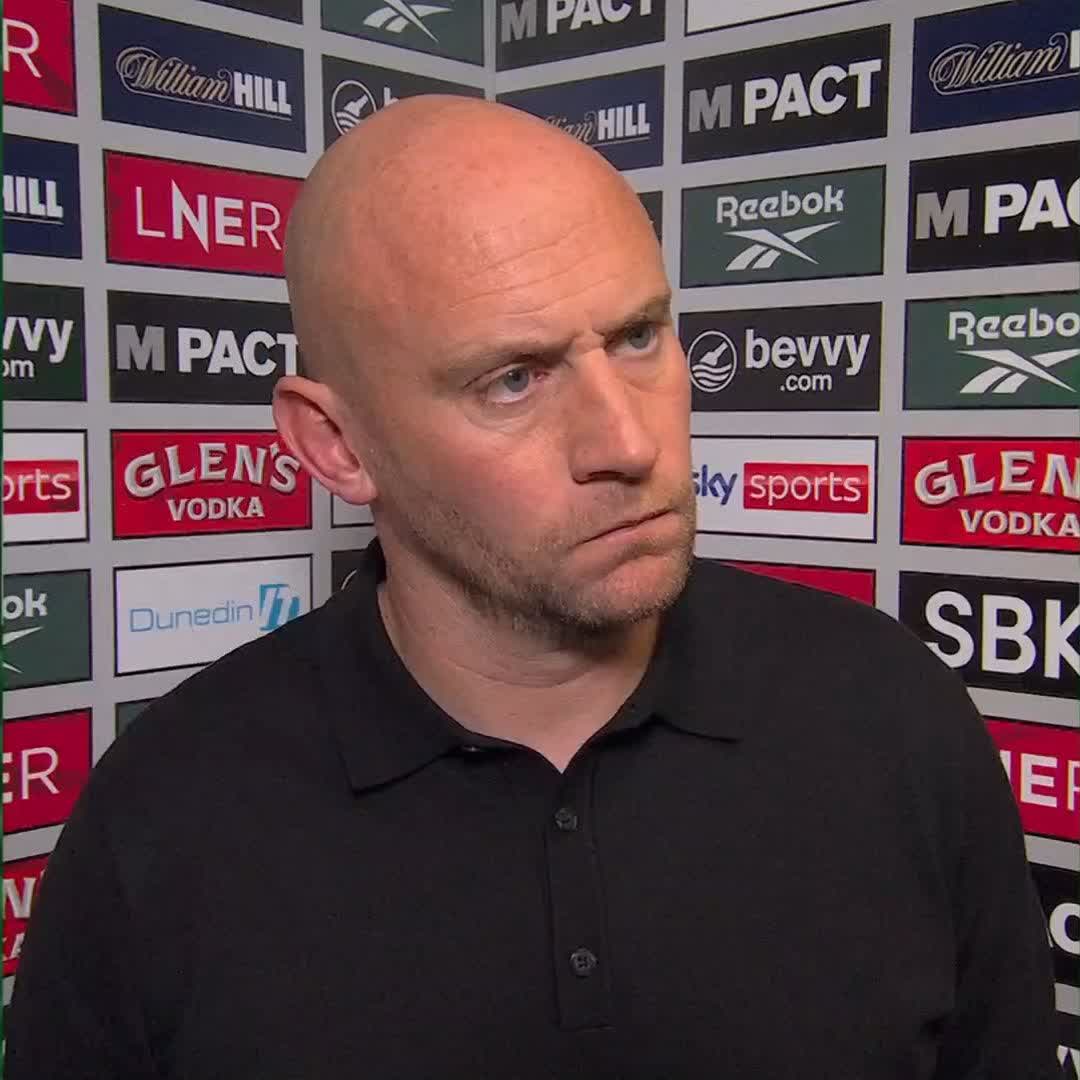 🗣️ "We created enough chances to win the game" 🗣️ "There's no time to feel sorry for ourselves" Head coach David Gray on Hibs' defeat at home to Motherwell ⤵️
