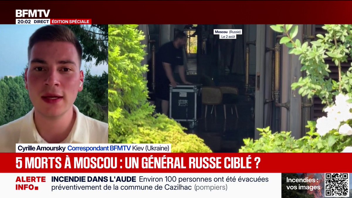 Restaurant huppé, victimes … Ce que l'on sait de l'explosion à Moscou ce samedi 1er août
