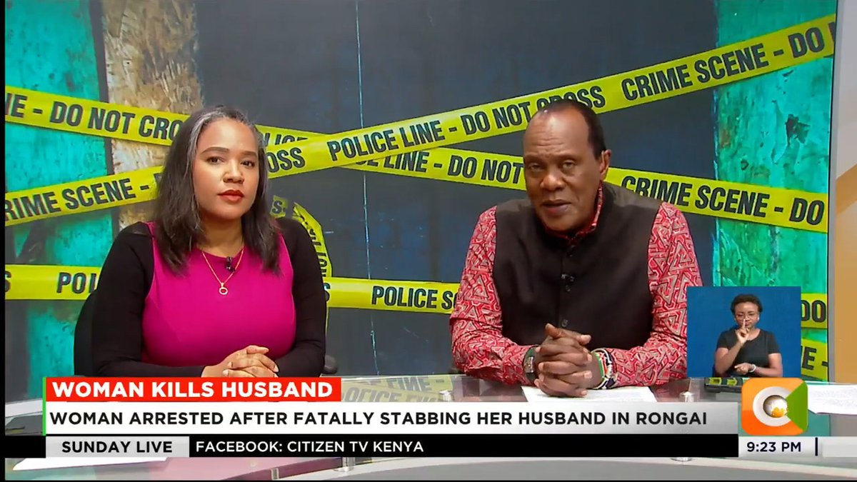 Woman Kills Husband: Woman arrested after fatally stabbing her husband in Rongai Neighbors say the couple had frequent domestic disputes Police name suspect as 37-year-old Caroline Chebet #CitizenSundayLive