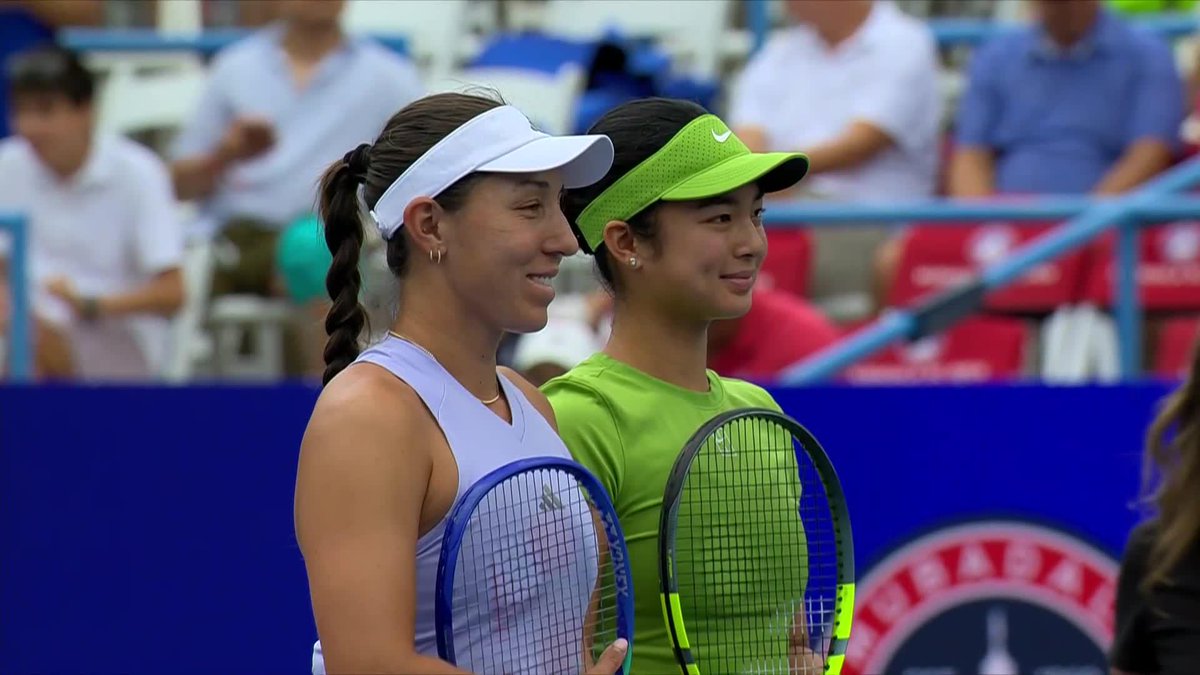 The DC final is on 📸 [1] Pegula vs. Eala #MubadalaDCOpen