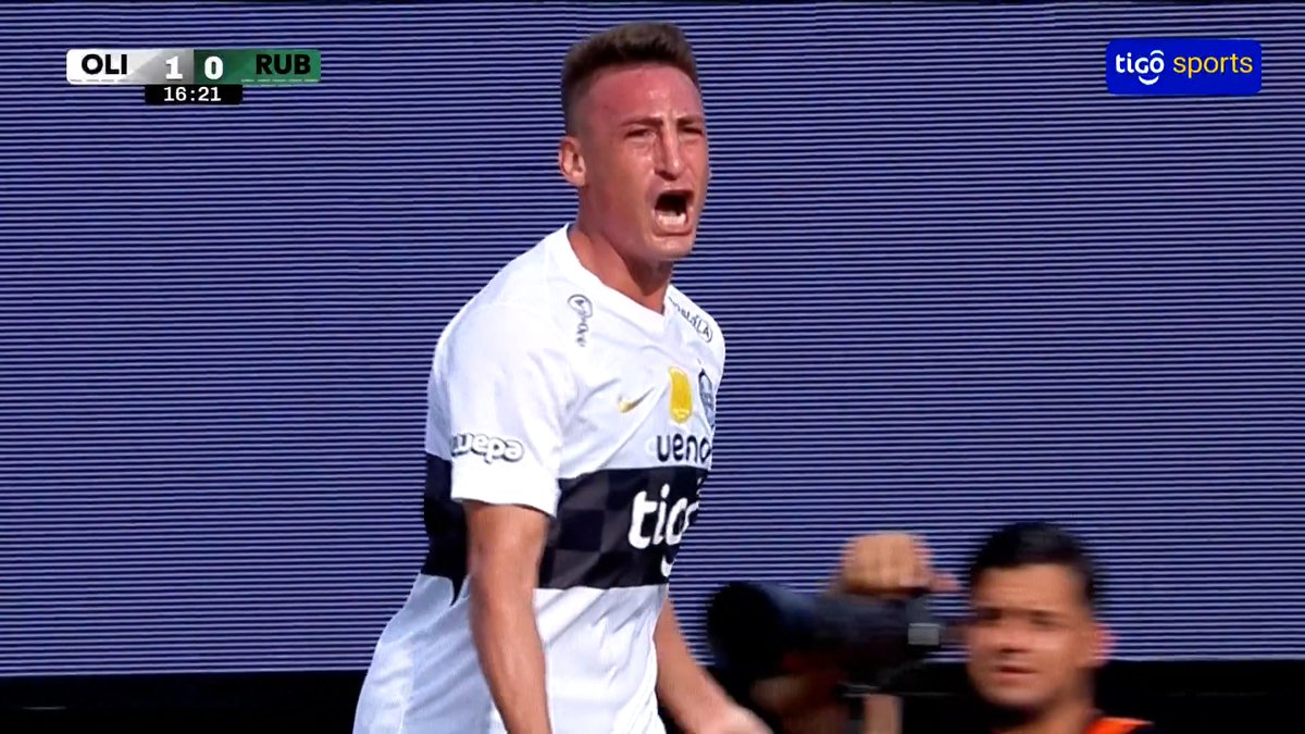 ⚽️¡ESTRENO GOLEADOR! Braian Romero marcó su primer gol con la casaca de Olimpia y le está dando la victoria al Decano ante Rubio Ñu. 📺Tigo Sports ▶️Viví el #ClausuraAPF2026 en